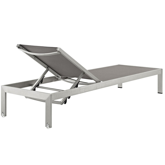 Shore Chaise Outdoor Patio Aluminum Set of 2