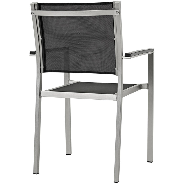 Shore Outdoor Patio Aluminum Dining Chair