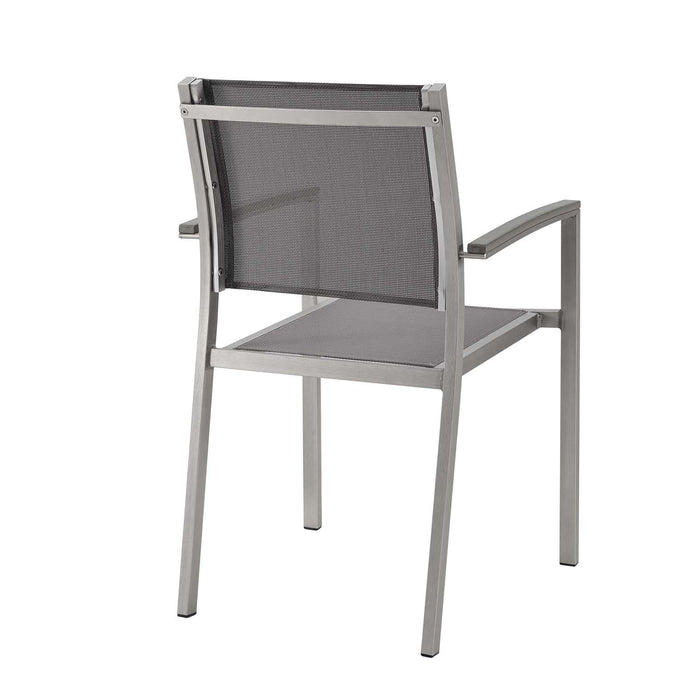 Shore Outdoor Patio Aluminum Dining Chair