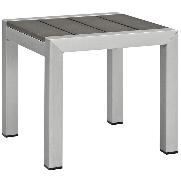 Shore 2 Piece Outdoor Patio Aluminum Set