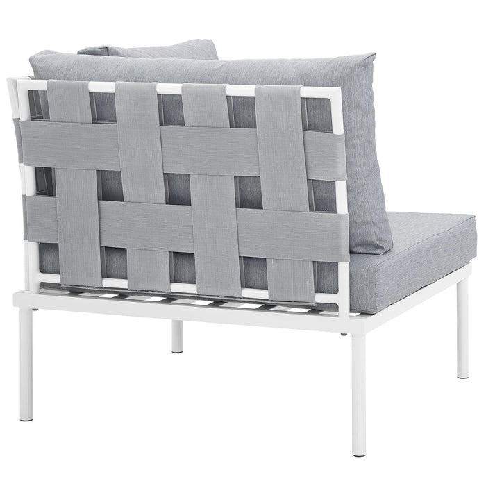 Harmony Outdoor Patio Aluminum Corner Sofa