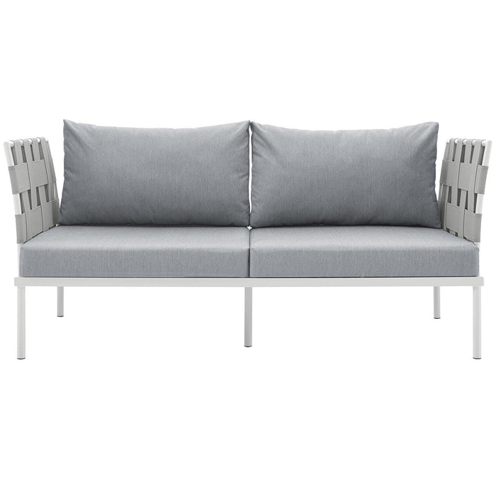 Harmony Outdoor Patio Aluminum Loveseat