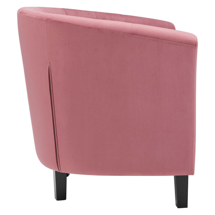 Prospect Performance Velvet Armchair