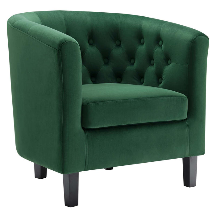 Prospect Performance Velvet Armchair