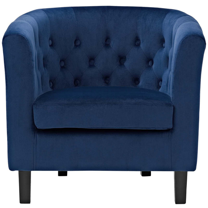 Prospect Performance Velvet Armchair