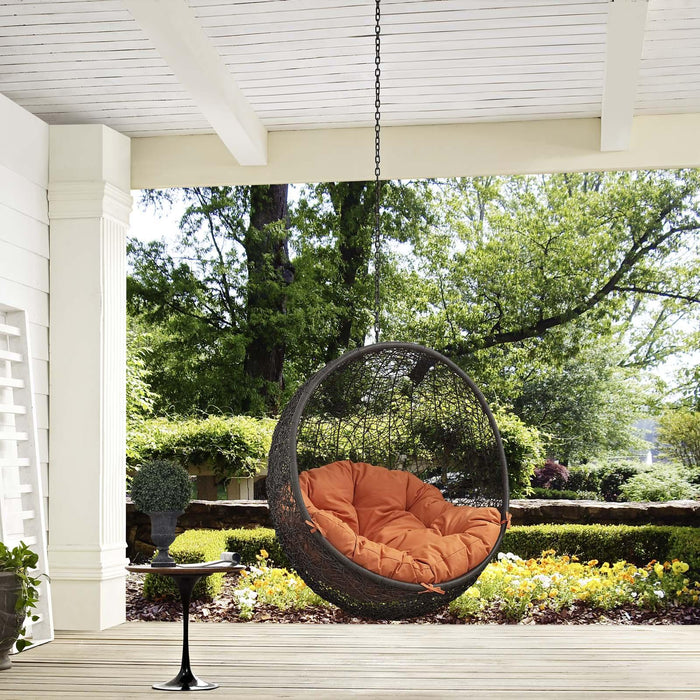 Hide Outdoor Patio Swing Chair Without Stand