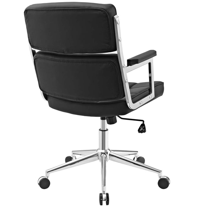 Portray Highback Upholstered Vinyl Office Chair