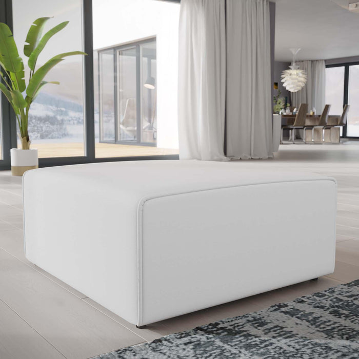 Mingle Fabric Ottoman