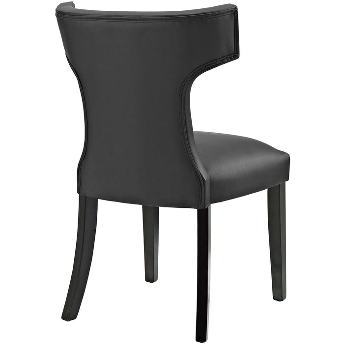 Curve Vinyl Dining Chair