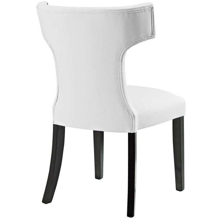 Curve Vinyl Dining Chair