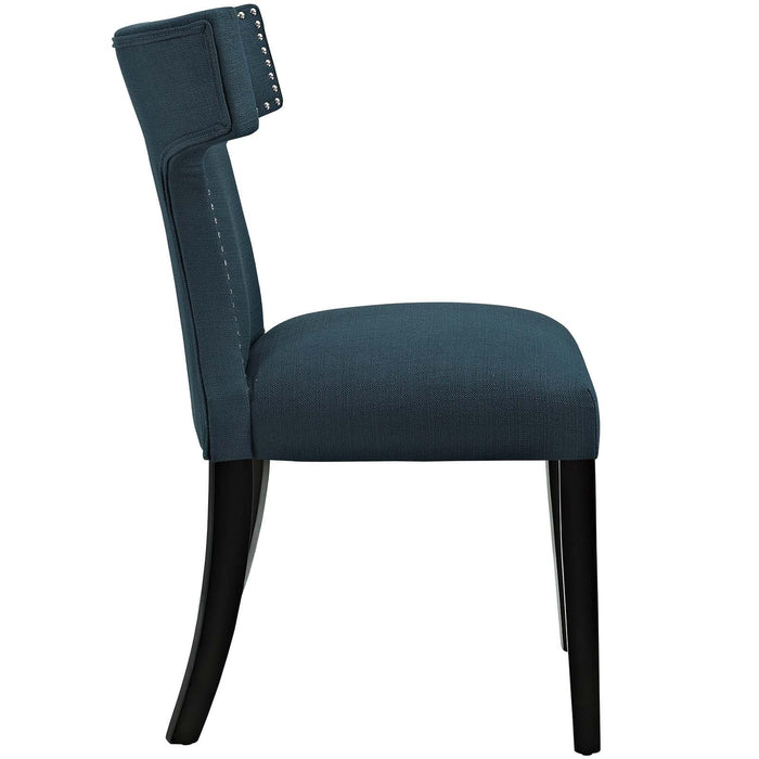 Curve Fabric Dining Chair