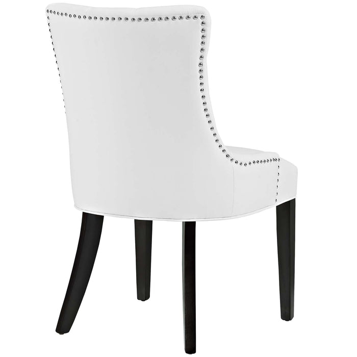 Regent Tufted Faux Leather Dining Chair