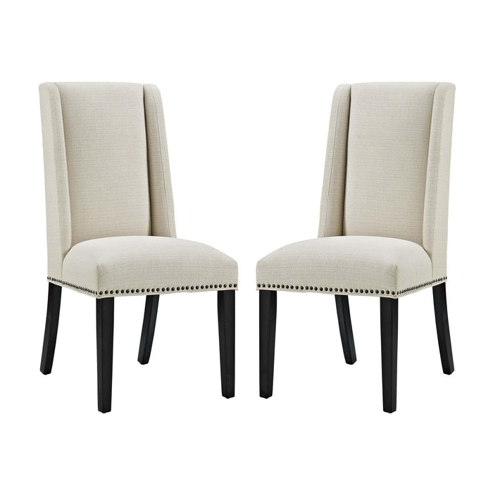 Baron Dining Chair Fabric Set of 2