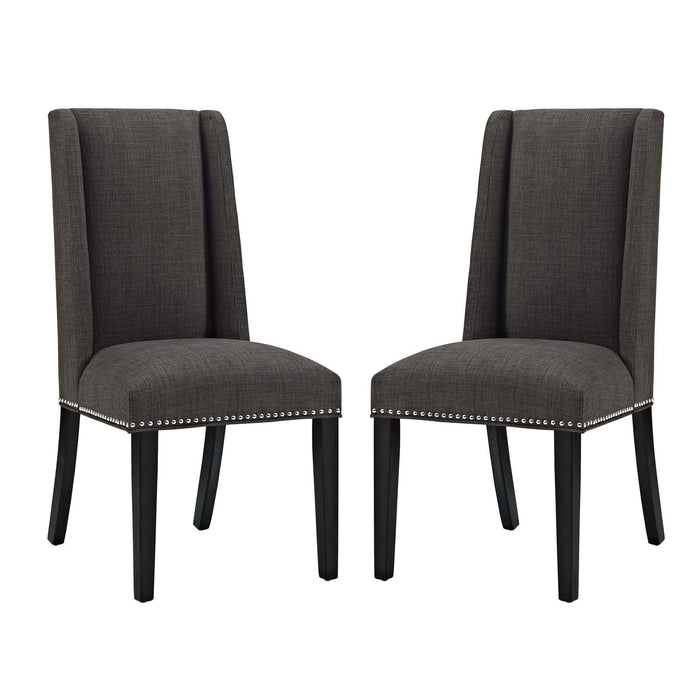 Baron Dining Chair Fabric Set of 2