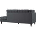 empress-2-piece-upholstered-fabric-right-facing-bumper-sectional