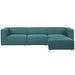 mingle-4-piece-upholstered-fabric-sectional-sofa-set