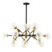 sparkle-amber-glass-and-antique-brass-18-light-mid-century-pendant-chandelier