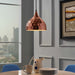 dimple-11-bell-shaped-rose-gold-pendant-light