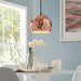 dimple-10-half-sphere-rose-gold-pendant-light