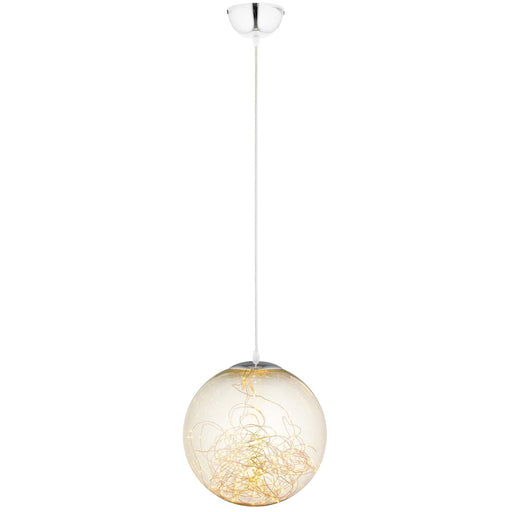 fairy-8-amber-glass-globe-ceiling-light-pendant-chandelier