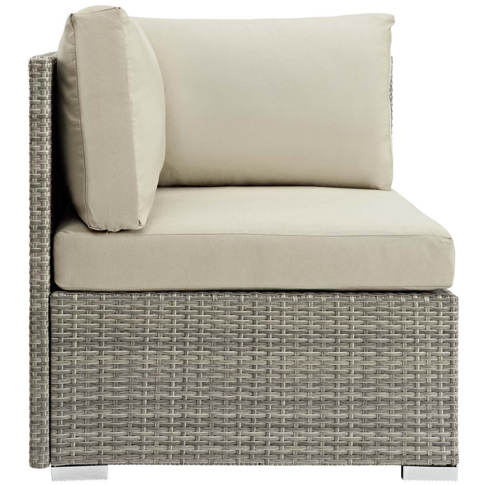 Repose Sunbrella� Fabric Outdoor Patio Corner