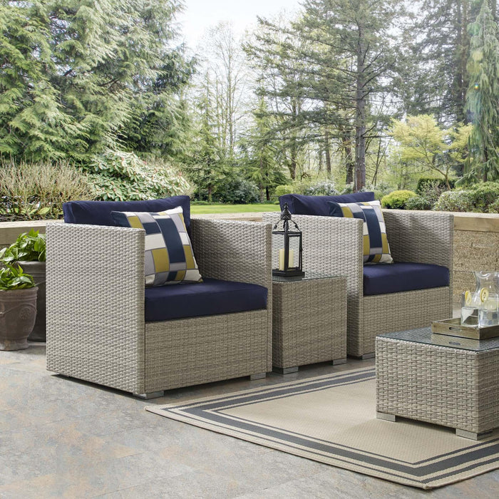 Repose Sunbrella� Fabric Outdoor Patio Armchair