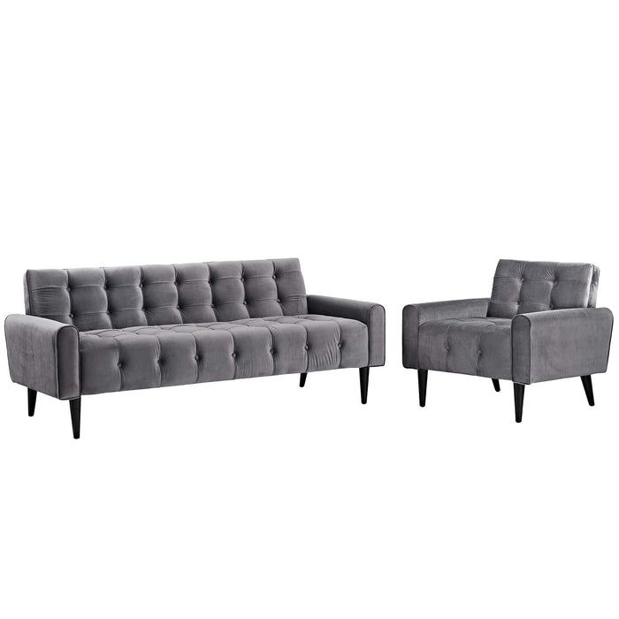 Delve Living Room Set Performance Velvet Set of 2 image