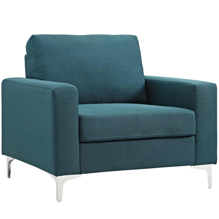 Allure 3 Piece Sofa and Armchair Set