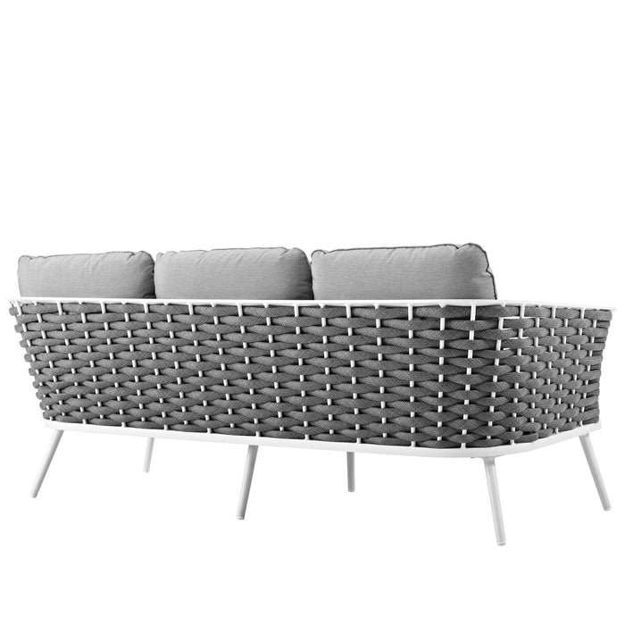 Stance Outdoor Patio Aluminum Sofa