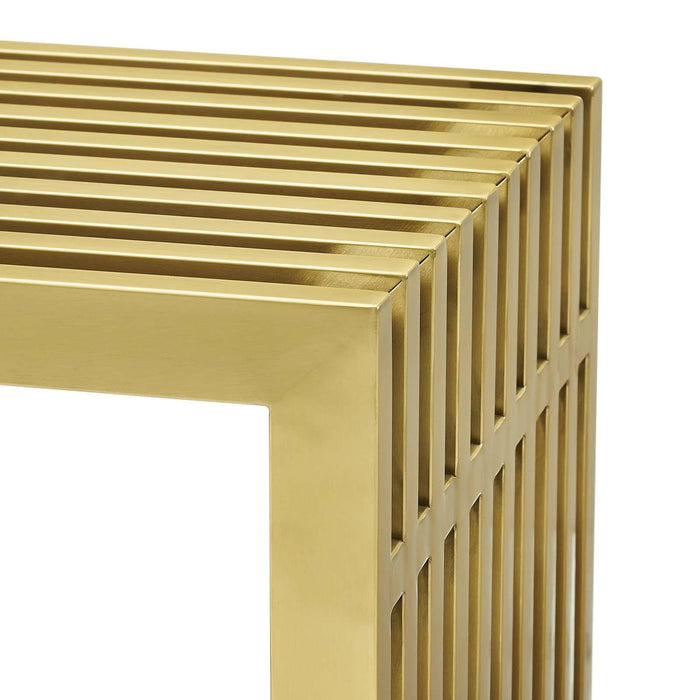 Gridiron Small Stainless Steel Bench