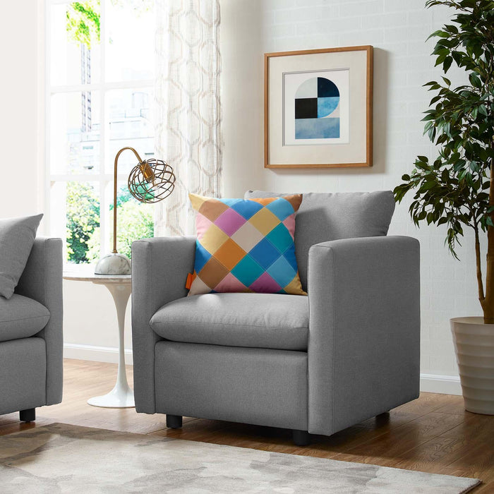 Activate Upholstered Fabric Armchair