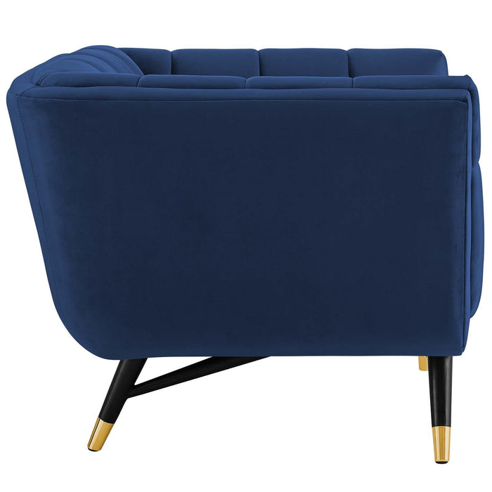 Adept Performance Velvet Armchair