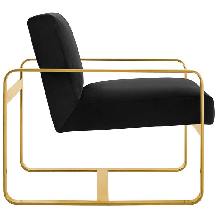 Astute Performance Velvet Armchair