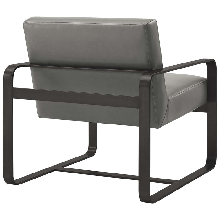 Astute Faux Leather Armchair