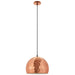 dimple-135-half-sphere-rose-gold-pendant-light