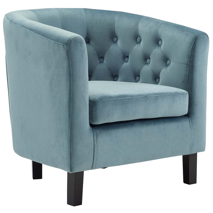 Prospect 2 Piece Performance Velvet Armchair Set