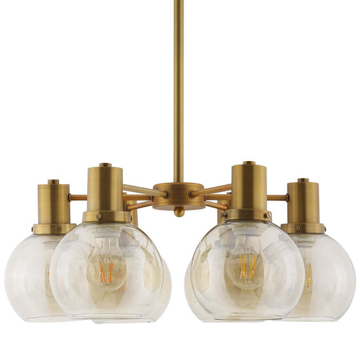 resound-amber-glass-and-brass-pendant-chandelier