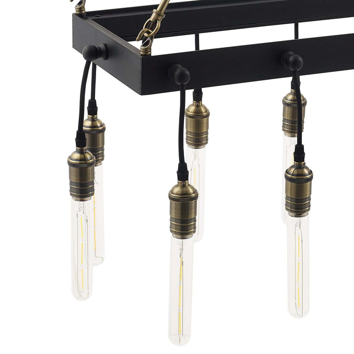 Demarcate Modern Farmhouse Pendant Chandelier