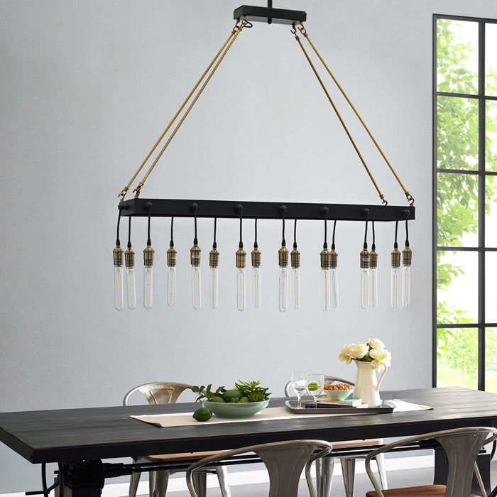 Demarcate Modern Farmhouse Pendant Chandelier