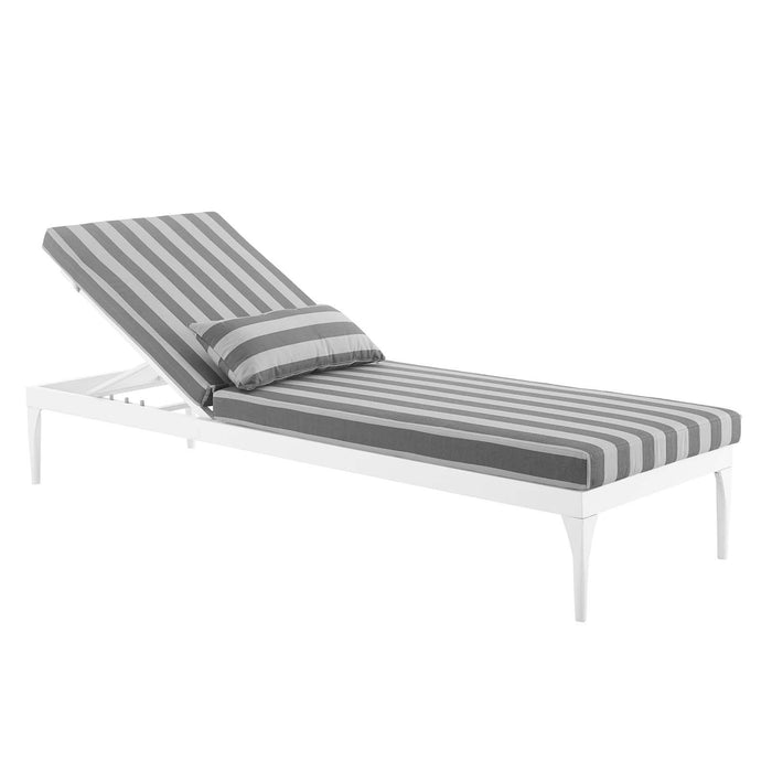 Perspective Cushion Outdoor Patio Chaise Lounge Chair