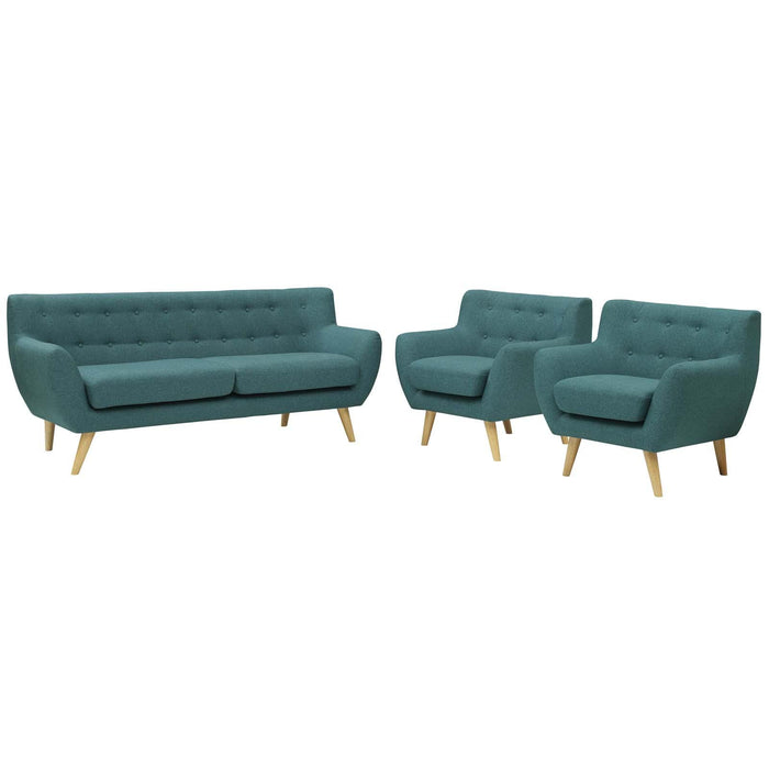 Remark 3 Piece Living Room Set