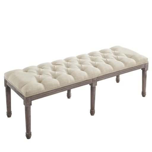 province-french-vintage-upholstered-fabric-bench