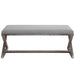 province-vintage-french-x-brace-upholstered-fabric-bench