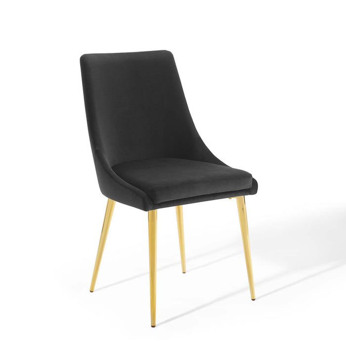 Viscount Modern Accent Performance Velvet Dining Chair image