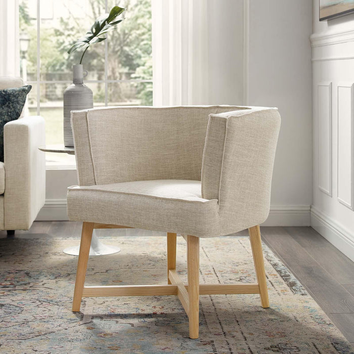 Anders Upholstered Fabric Accent Chair