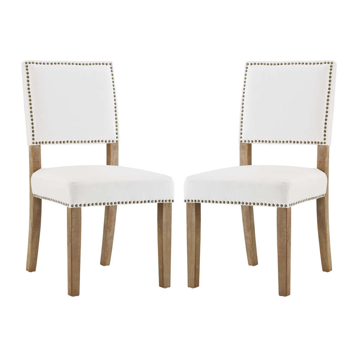 Oblige Dining Chair Wood Set of 2