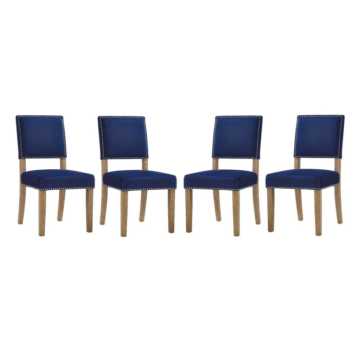 Oblige Dining Chair Wood Set of 4