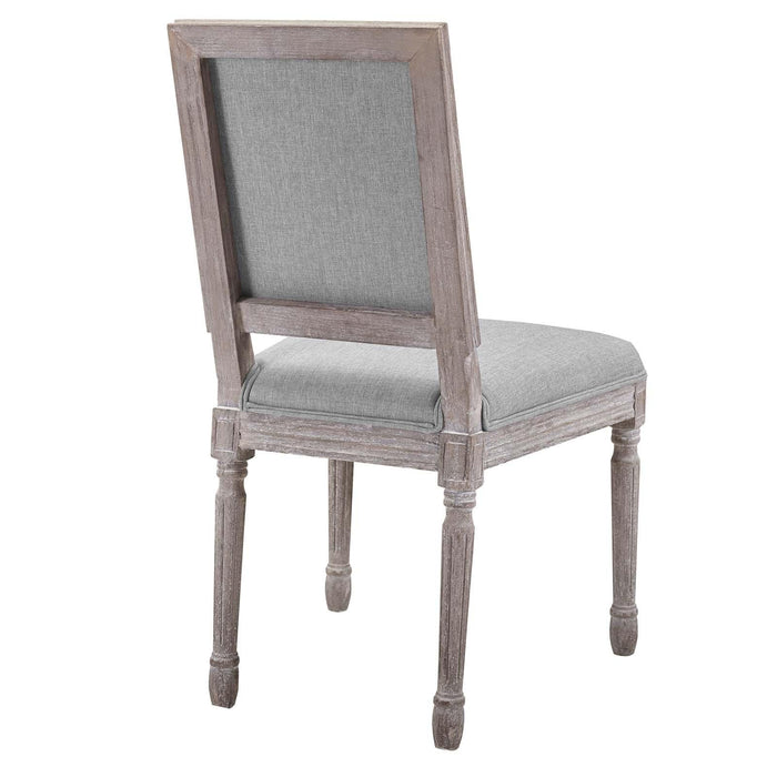 Court Dining Side Chair Upholstered Fabric Set of 4