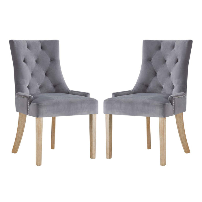 Pose Dining Chair Performance Velvet Set of 2