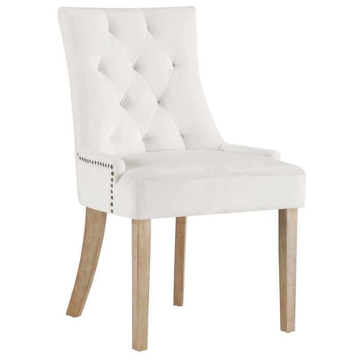 Pose Performance Velvet Dining Chair